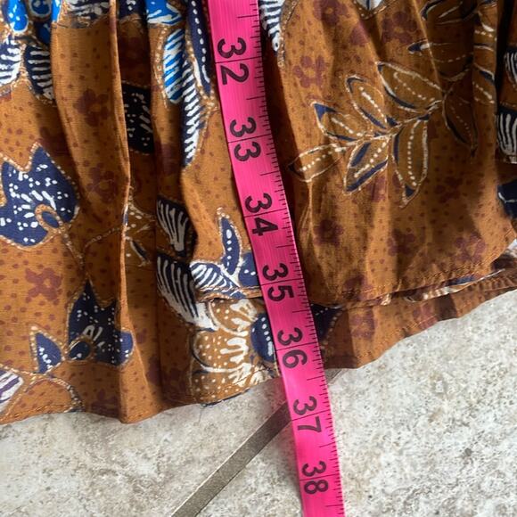 CARA CARA Millbrook Paisley-print Dress In Batik Brown - Picture 15 of 16